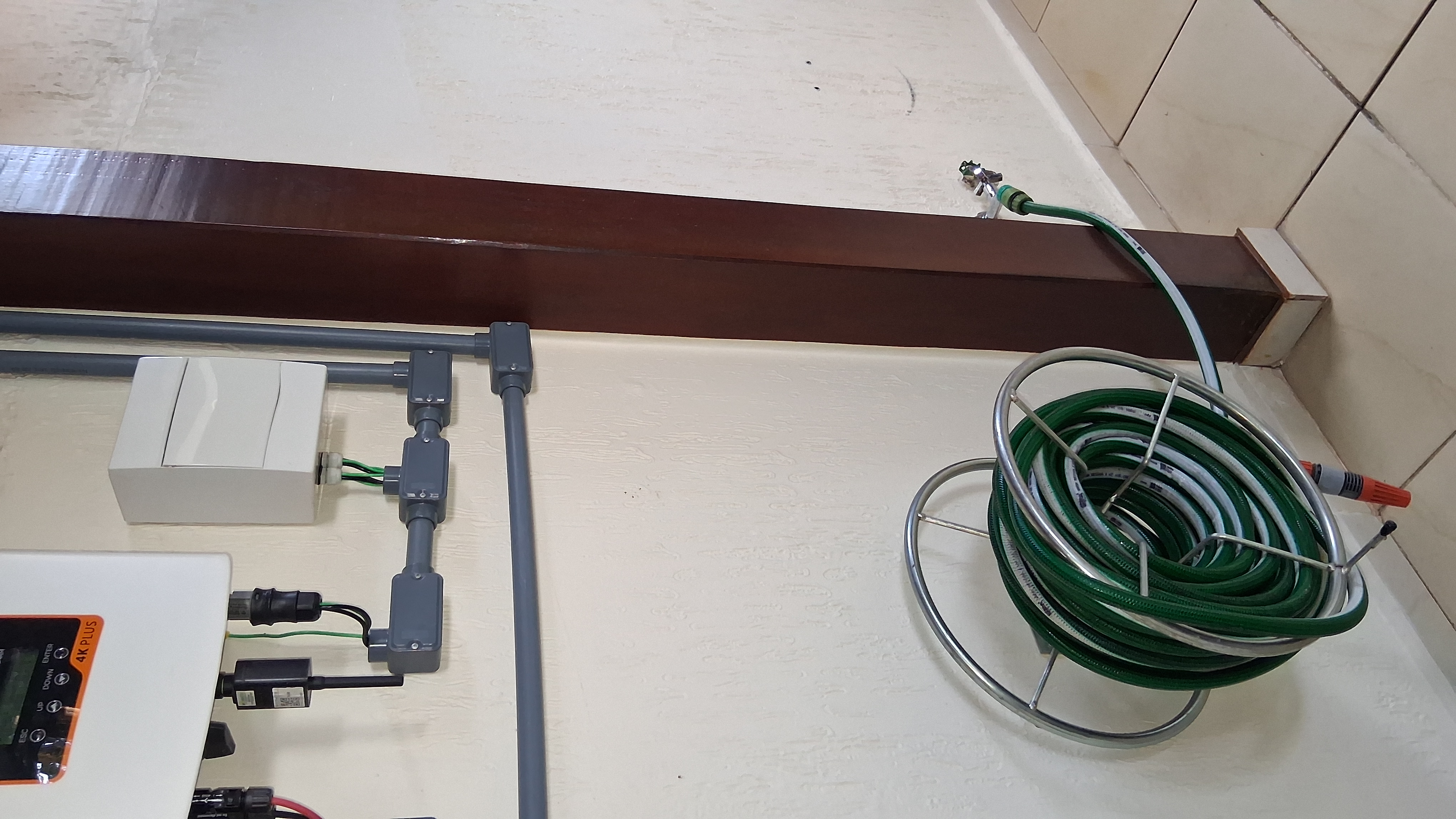 DPS instalado para proteção contra surtos